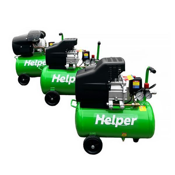 Компресор масляний Helper HPAC-24L 1,8 кВт, 24 л, 215 л/хв Компресор повітряний масляний HPAC24L фото