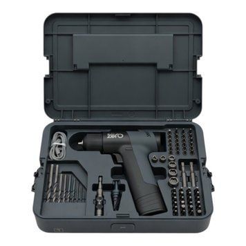 Компактний акумуляторний шуруповерт Zegor CDBK-16BL (BLACK ZERO) 60 Н&middot;м 1000 об/хв шуруповерт для дома акумуляторний в кейсі ZG-CDBK-16BL фото