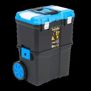Ящик для інструментів на колесах TK-5039 2 відділення GKA-TK-5039 фото
