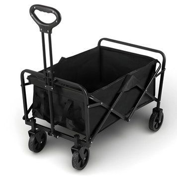 Складний візок Real Garden 90 л 77&times;44&times;26 см складний транспортний візок на колесах для дачі складаний транспортний візок GKA-RC-K-2111 фото