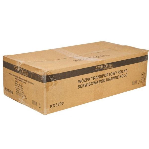 Платформенная тележка под авто Kraft&Dele KD3200 &mdash; тележка для перемещения колес, до 1200 кг KD-KD3200 фото