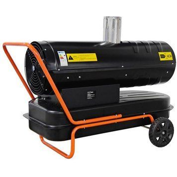 Теплові гармати на паливі 40 кВт Kraft&Dele KD11714 дизельна теплова гармата KD-KD11714 фото