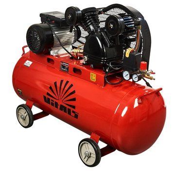 Компрессор воздушный Vitals GK100.j65v2-8a [100л / 2100Вт / 36 месяцев гарантии] AM-160117 фото