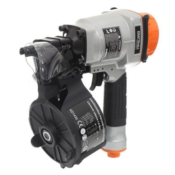 Пневматичний нейлер цвяхозабивач 120PSI Kraft&Dele KD1430 цвяхозабивач пневматичний KD-KD1430 фото