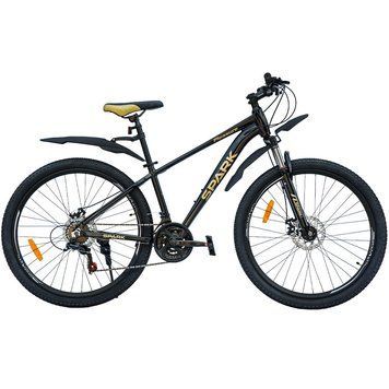 Гірський велосипед для подорожей чорний Spark Pleasure 27.5" 15" велосипед з широкими шинами чорний AM-222955 фото