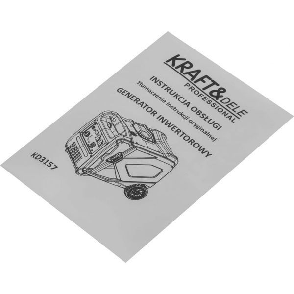Інверторний генератор Kraft&Dele KD3157 4.5 кВт, для резервного живлення будинку та майстерні KD-KD3157 фото