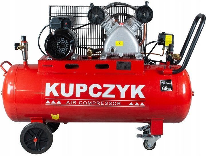 Компресор масляний Kupczyk KKT400 100 л 1.8 кВт 10 бар 350 л/хв GKA-ККТ 400/100 фото