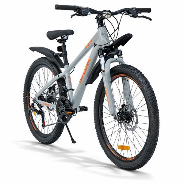 Легкий гірський велосипед помаранчевий SPARK PLEASURE 24" 12" 21 швидкість гірський велосипед для екстриму AM-222945 фото