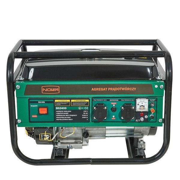 Бензиновый генератор для дома 2.5 - 2.8 кВт NOWA BG2800 AM-147323 фото