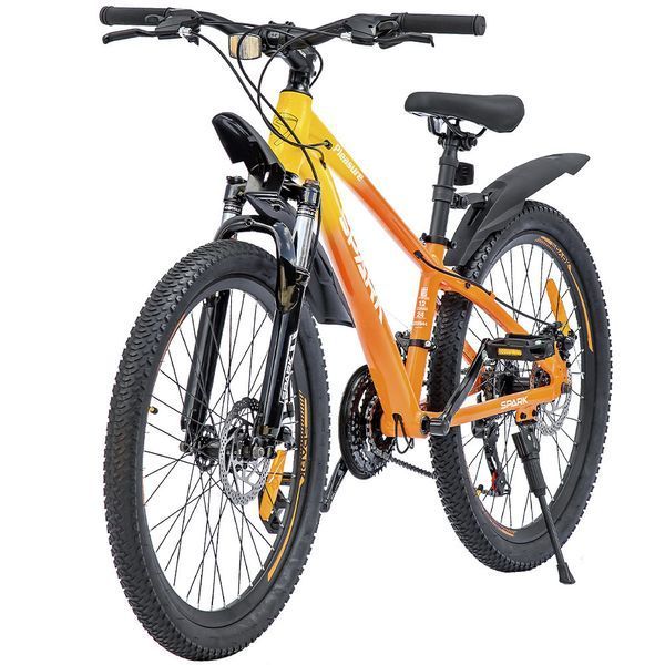Легкий гірський велосипед помаранчевий SPARK PLEASURE 24" 12" 21 швидкість гірський велосипед для екстриму AM-222945 фото