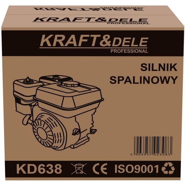 Двигатель внутреннего Kraft сгорания 7 л.с 19 мм &Dele бензиновый двигатель для техники мотор для бензотехники двигатели KD-KD638/19 фото