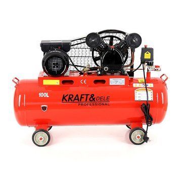 Компрессоры 100 л Kraft&Dele KD402 компрессор воздушный KD-KD402 фото