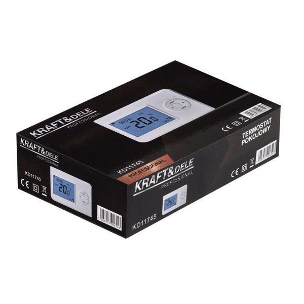 Программатор для отопления 5&deg;C ~ 30&deg;C Kraft&Dele KD11745 термостат KD-KD11745 фото