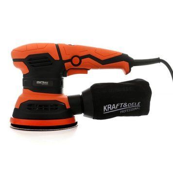 Орбитальная шлифмашина 1200 Вт Kraft&Dele KD1695 эксцентриковая шлифмашина KD-KD1695 фото