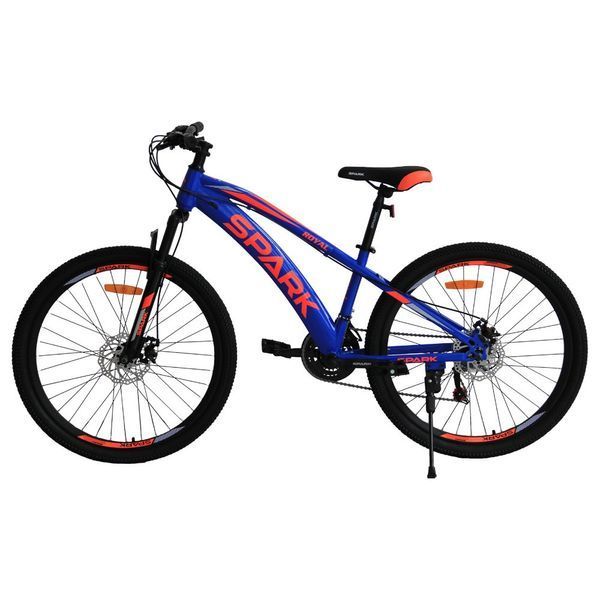 Велосипед со стальной рамой 14" и колесами 26" Spark Royal синий велосипед для бездорожья велосипед мтб горный велосипед AM-240090 фото