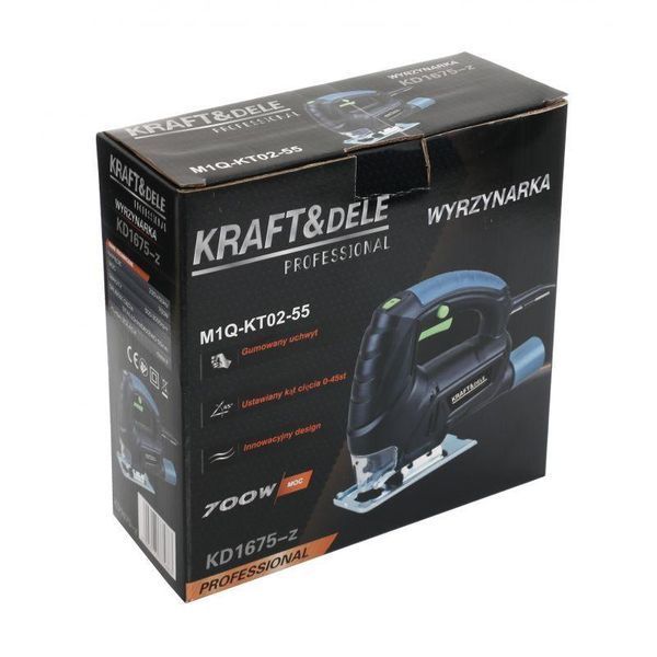 Лобзик електричний для різання матеріалів 700 Вт Kraft&Dele KD1675-Z електричний лобзик KD-KD1675-Z фото
