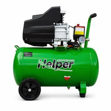 Масляный компрессор для покраски Helper HP - 1096 1500 Вт 8 бар 50 л масляный компрессор для автосервиса HP - 1096 фото