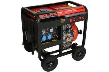 Генератор дизельный SOLAX SDJ8500ME [6 кВт / 6.5 кВт / AVR] GKA-SDJ8500ME фото