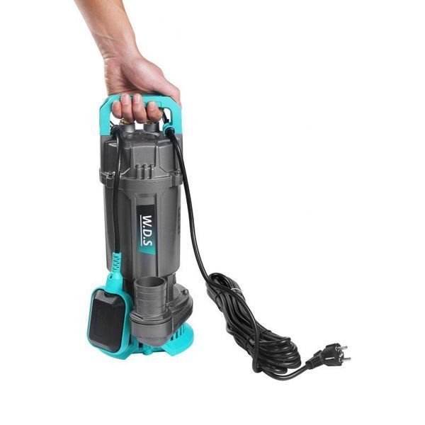 Потужний водяний насос занурювальний Kraft&Dele 3200 Вт WDS2428 з поплавком, продуктивність 30 м&sup3;/год KD-WDS2428 фото