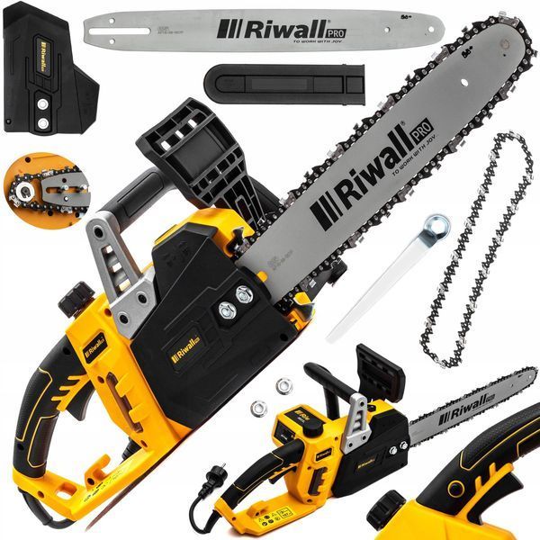 Електрична стрічкова пила Riwall 2440REC [1400 Вт/400 мм] GKA-AL-2440 фото