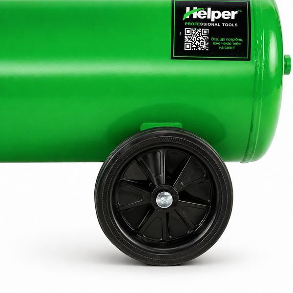 Компресор повітряний масляний Helper HP - 1098 2200 Вт 50 л 10 бар масляний компресор для фарбування компресор для автосервісу HP - 1098 фото