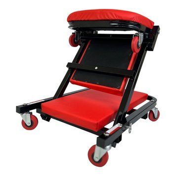 Стілець-лежак підкатний для майстерні Helper HP - 1059 40" механічний лежак для ремонту автомобіля лежак-трансформер HP - 1059 фото