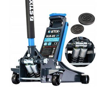 Автомобильный подкатной домкрат STIX 3 т 80-465 мм инструмент для замены колес низкопрофильный домкрат GKA-A55664 фото