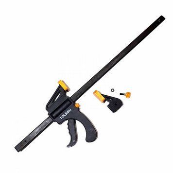 Швидкозатискна струбцина Tolsen Tools 450 мм струбцина швидкозатискна для фіксації деталей струбцина для столярних робіт DX-10206 фото