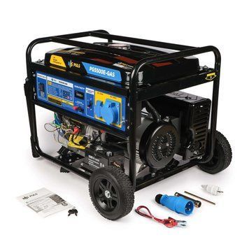 Двухтопливный бензиновый генератор PULS PG5500E-GAS [5.5 кВт / Бензин, LPG, NG / электростартер] ST-PG5500E-GAS фото