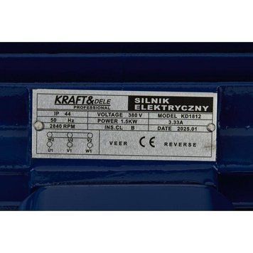 Промышленный электродвигатель 1,5кВт 380В Kraft&Dele KD1812 электродвигатель KD-KD1812 фото