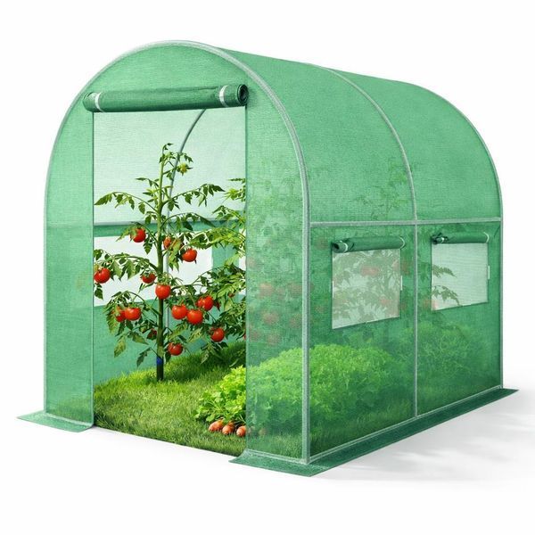 Парник ангарного типа AgroFlex AF-3188 2 &times; 2 &times; 2 м 4 м&sup2; теплица для огорода теплица для растений для цветов GKA-AF-3188 фото
