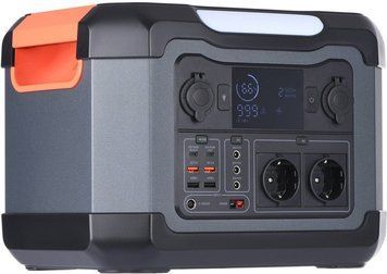 Зарядна станція для квартири EVOTOOLS 1536 Вт&middot;год 1800 Вт потужна портативна електростанція для зарядки приладів GKA-VTLS1800 фото