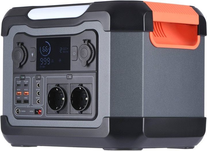 Зарядна станція для квартири EVOTOOLS 1536 Вт&middot;год 1800 Вт потужна портативна електростанція для зарядки приладів GKA-VTLS1800 фото
