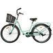 Городской велосипед классического стиля SPARK CITY SOLA колеса 26" стальная рама 17" велосипед с корзиной для продуктов AM-240029 фото 2